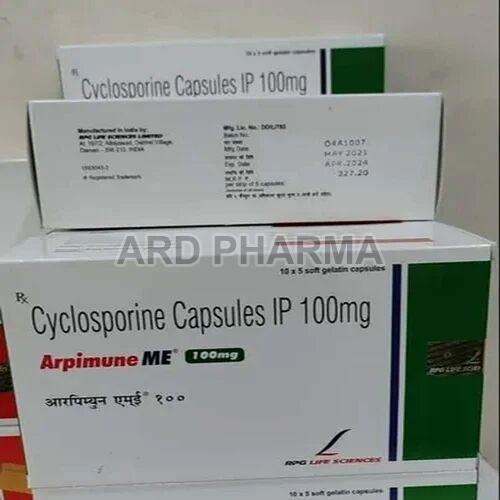 Tablet Arpimune ME 100mg Capsule, for Hospital, Shelf Life : 2 Year