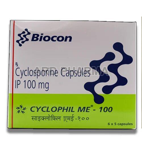 Cyclophil ME 100 Capsule, Packaging Type : Box