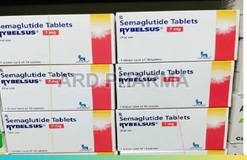 Rybelsus Semaglutide 7mg Tablets, Packaging Type : Box