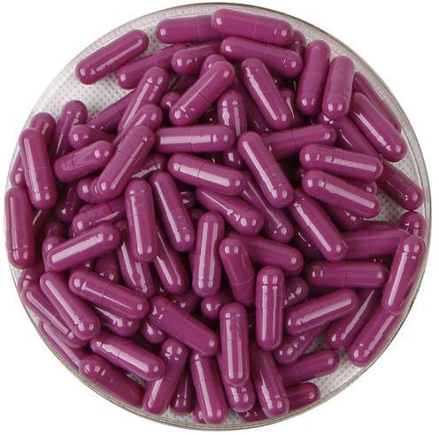 Purple Empty Hard Gelatin Capsules