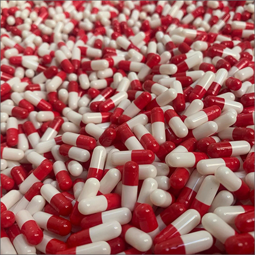 White Red Empty Hard Gelatin Capsules