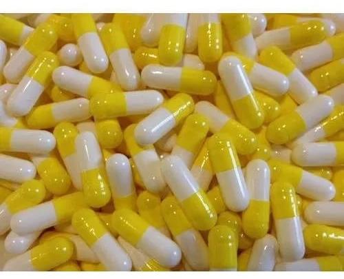 White Yellow Empty Gelatin Capsules