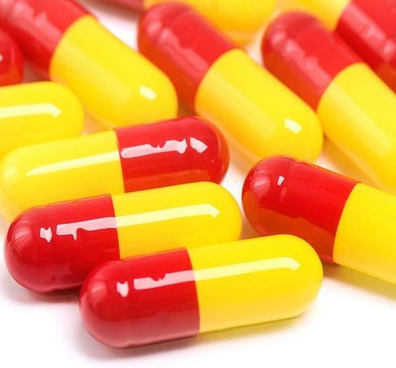 Yellow Red Empty Hard Gelatin Capsules, For Pharma Industry, Shelf Life : 5 Years
