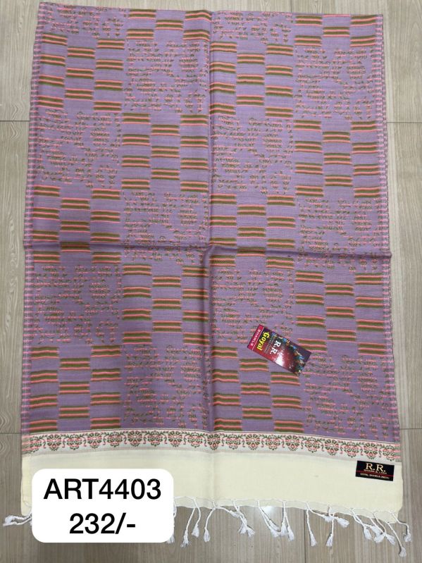 ART4403 Handwoven Woolen Shawl