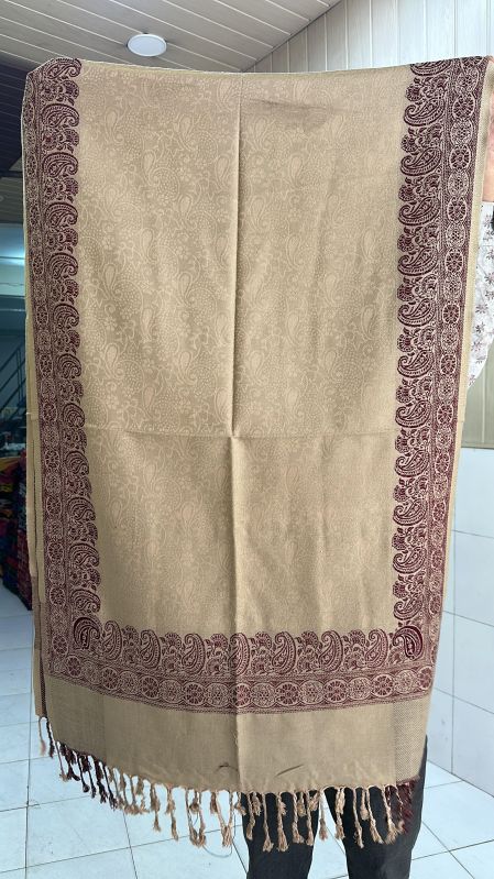 Viscose Fancy Border Kullu Stole, Occasion : Party Wear