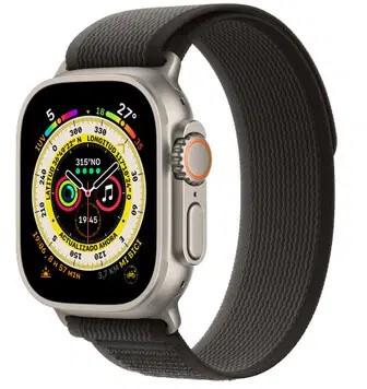 First Copy Apple Watch Ultra Black & Grey Trail Loop