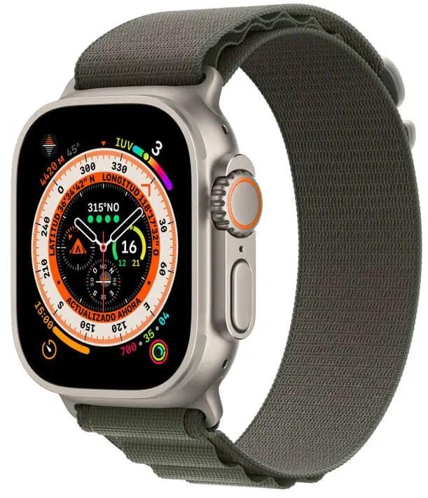 First Copy Apple Watch Ultra Green Loop Strap