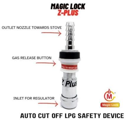 Domestic LPG Cylinder Safety Device