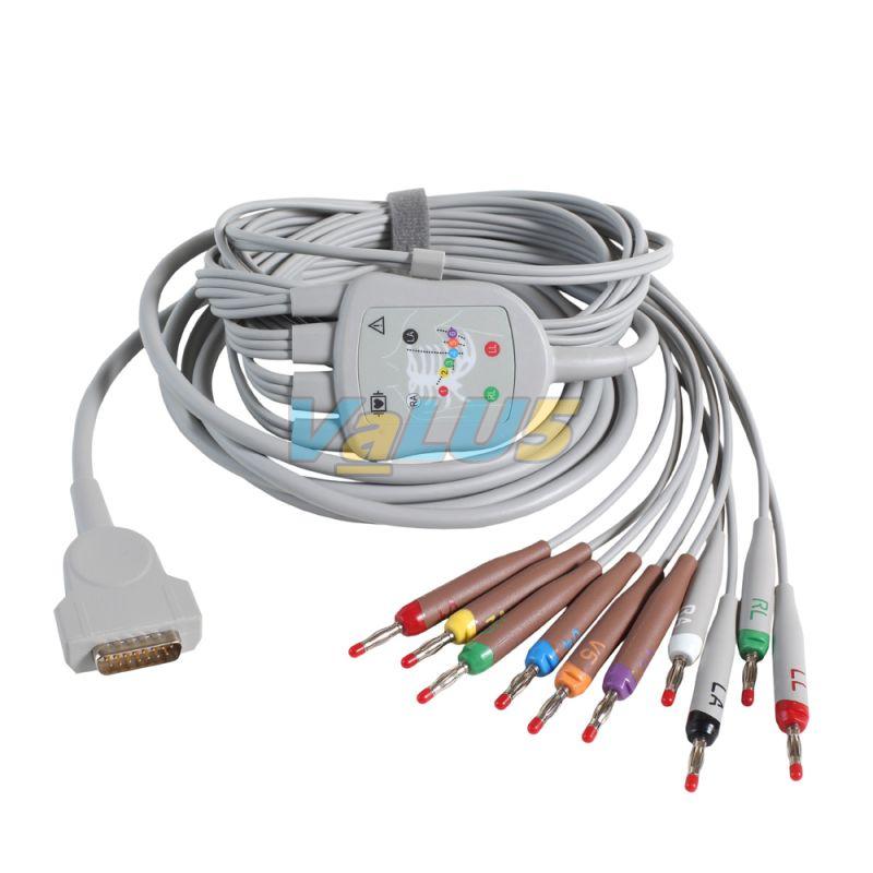 White Polished Ecg Value Cable