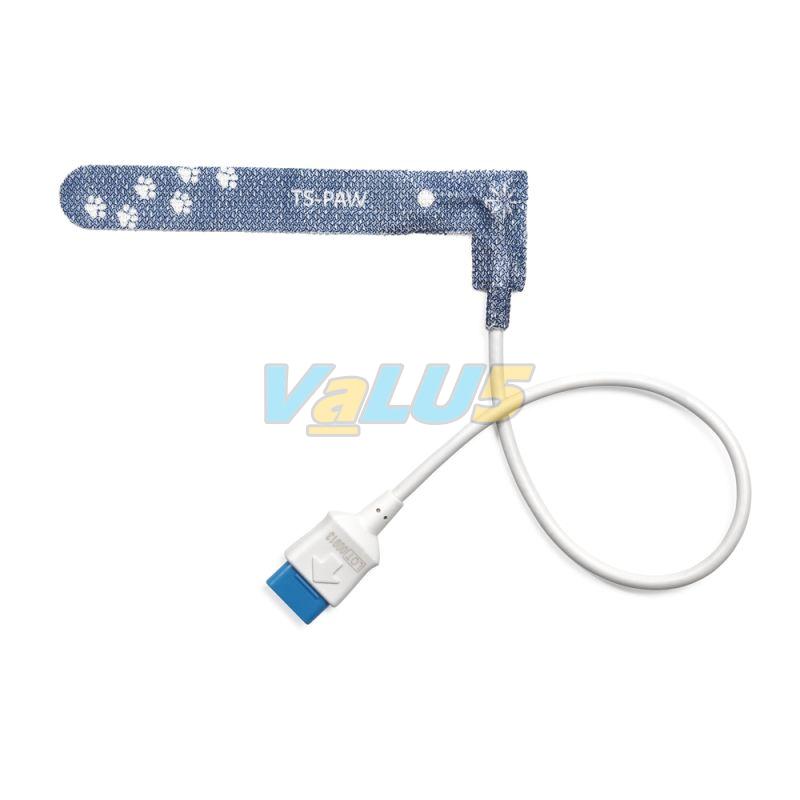 Blue Polished Pediatric Adhesive Wrap Sensor, For Hospital