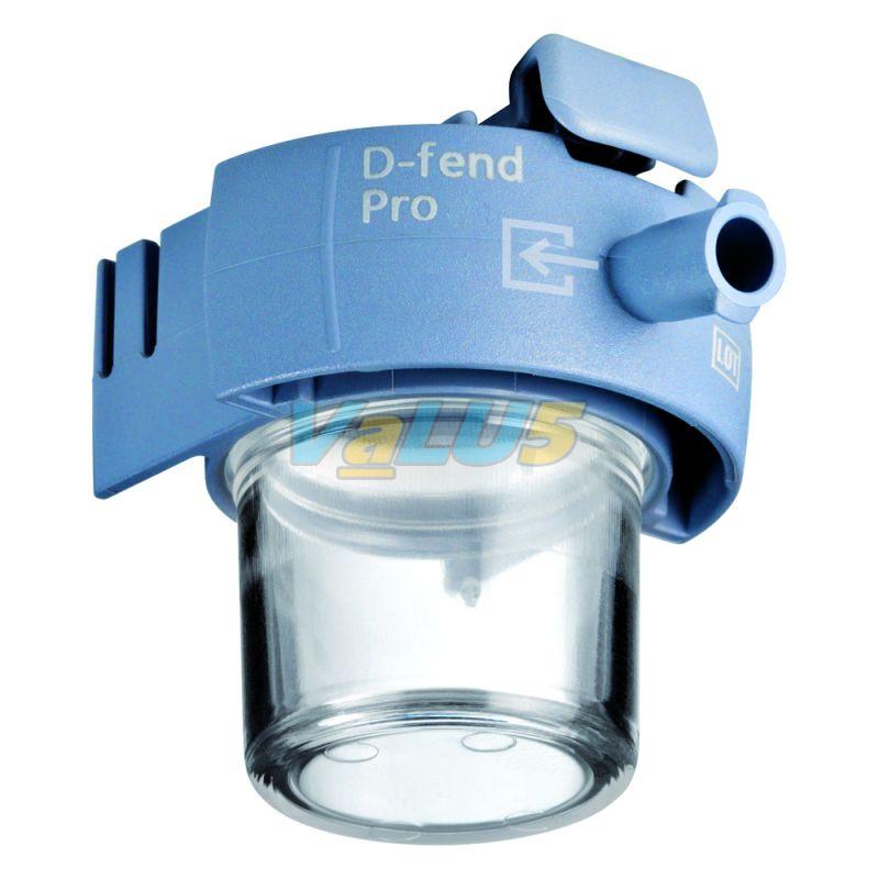 Round Polished Plastic D-fend Pro Water Trap