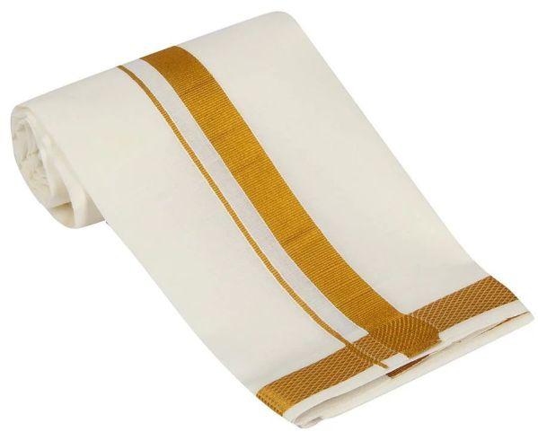 Plain White Cotton Pooja Towel, Technics : Machine Made
