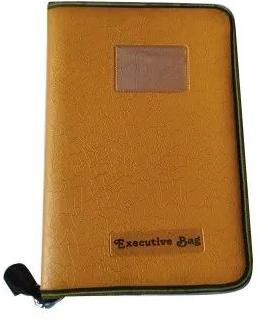 Mustard Swastic Executive File Folder, for Keeping Documents, Size : A4