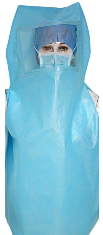 Blue Non Woven Disposable Hood Cover, for Hospital, Size : Standard