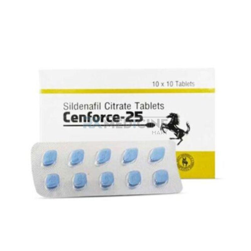 Cenforce 25mg Tablets, for Erectile Dysfunction, Medicine Type : Allopathic