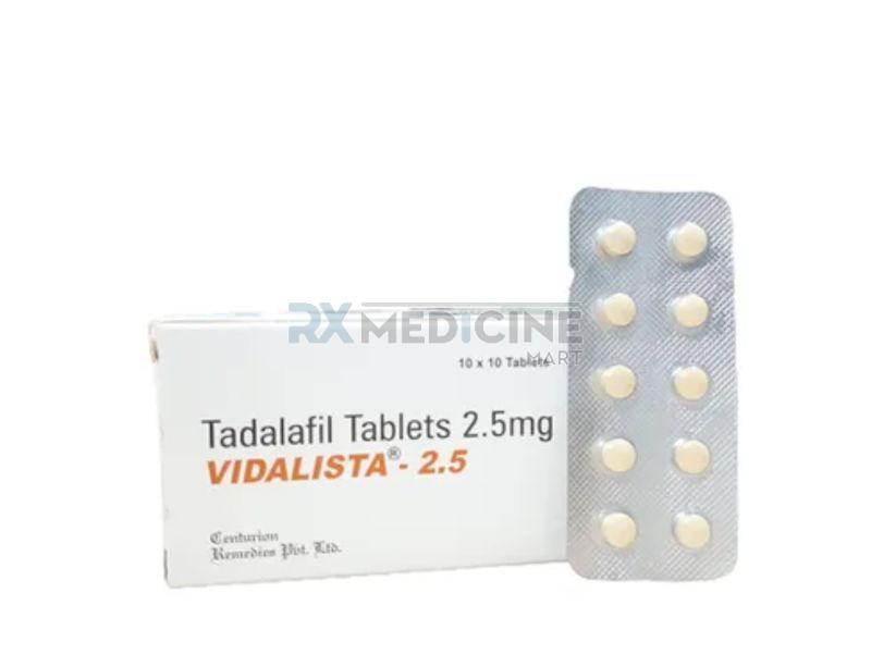 Vidalista 2.5mg Tablets