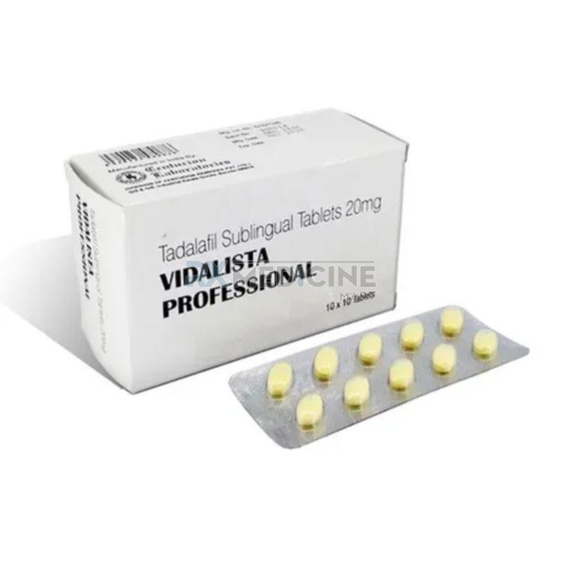 Vidalista Professional Tablets, for Erectile Dysfunction, Medicine Type : Allopathic
