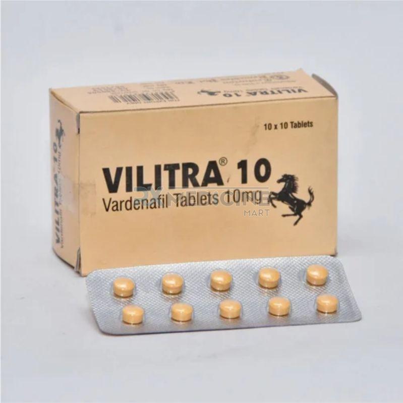 Vilitra 10mg Tablets, for Erectile Dysfunction, Medicine Type : Allopathic