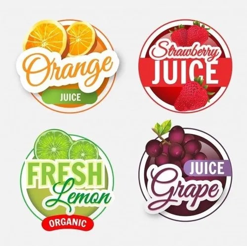 Fruit Juice Labels