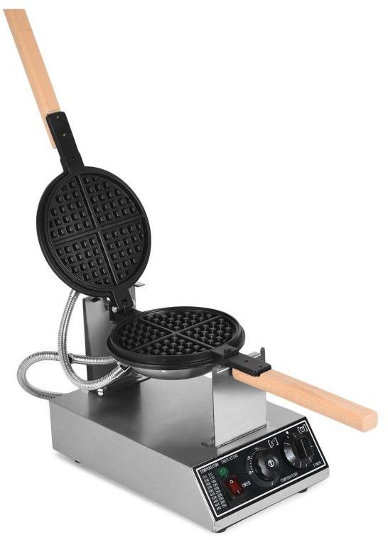 Round Tilting Waffle Maker, Design Type : Standard