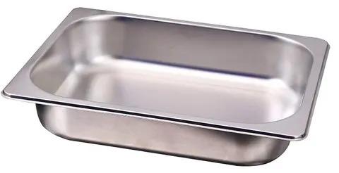 Stainless Steel Gastronorm Pan, Color : Silver