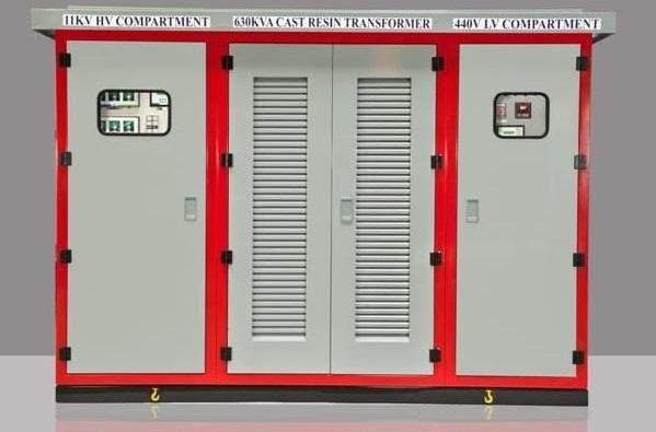 Automatic Stainless Steel 50hz Unitized Substation, for Power Supplying, Output Type : AC Three Phase