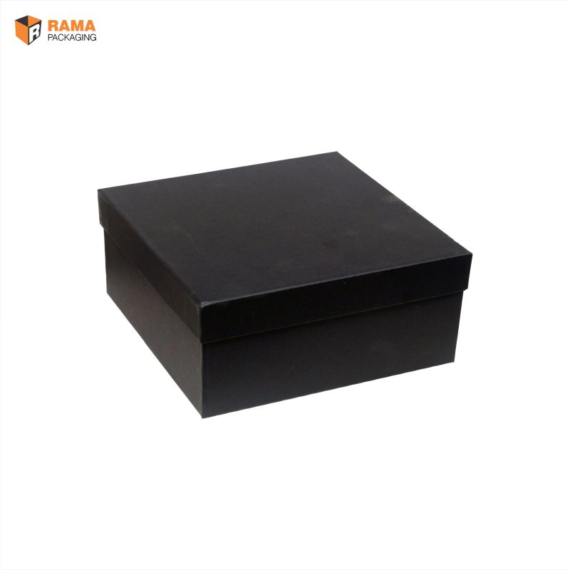 8x8x4 Inches Black Hamper Box