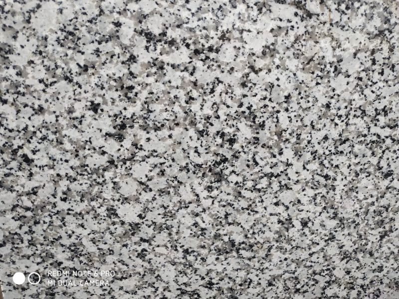 Natural Garnite Plain Cotton White Granite, For Hotel, Kitchen, Office, Restaurant, Size : 9x3ft