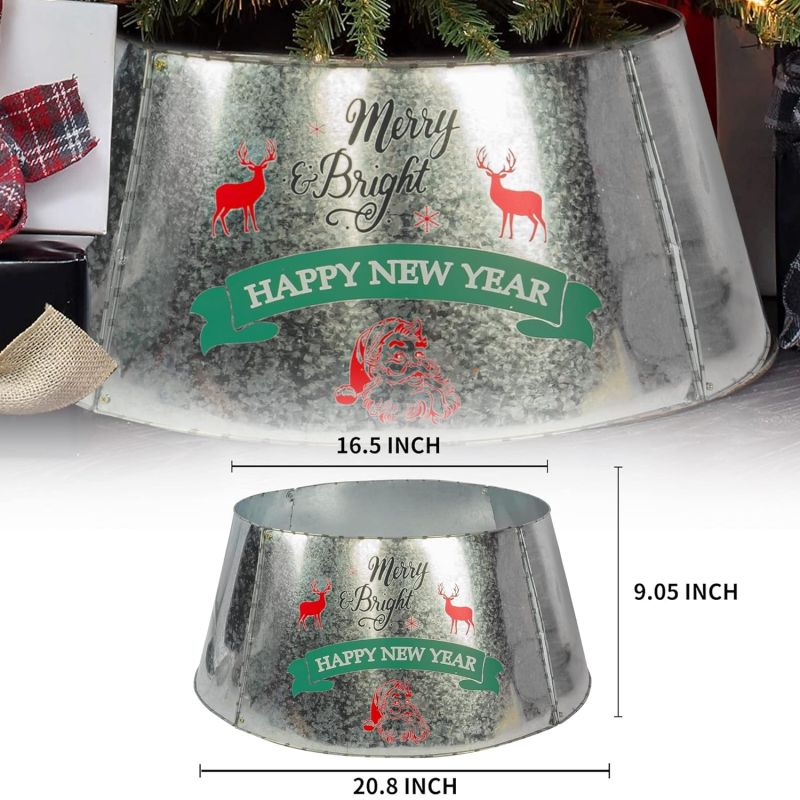 Iron Christmas Tree Collar, For Decoration, Gifting, Feature : Attractive Pattern, Durable, Light Weight