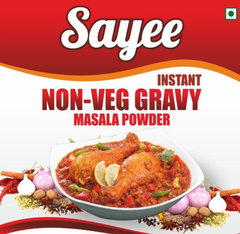 Instant Non-Veg Gravy Masala Powder, for Cooking, Packaging Type : Plastic Pouch