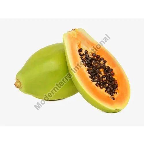 Fresh Green Papaya, Packaging Size : 3-25 Kg