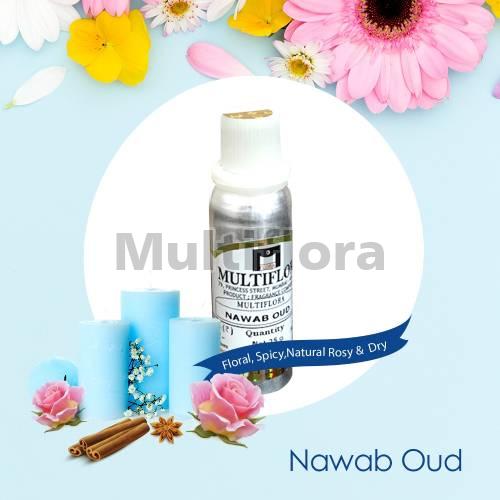 Yellow Multiflora Nawab Oud Perfume Oil, for Cosmetic