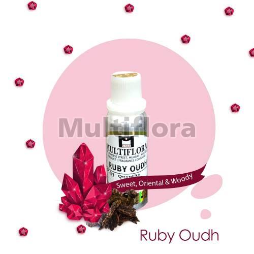 Multiflora Ruby Oudh Fragrance Oil, Purity : 100%