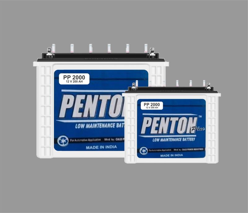 Lead Penton Plus-2000 Automotive Battery, Feature : Stable Performance, Non Breakable, Long Life, Heat Resistance