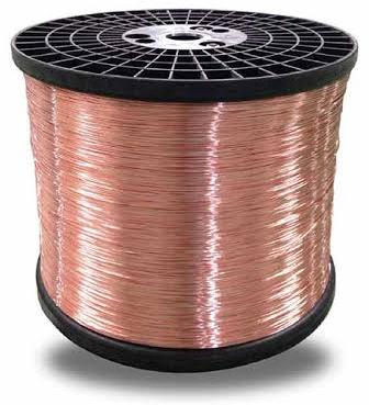 PHw Copper cared steel ccs wire, Size : .275