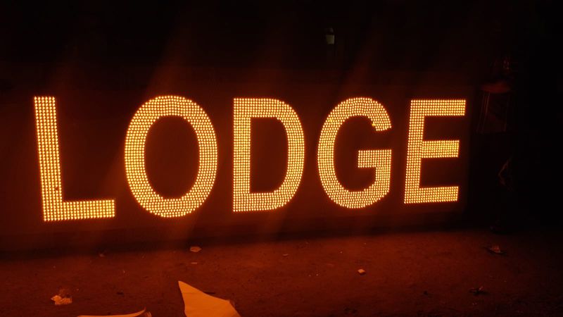 Open LED Sign Board