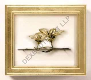 3D Floral Sculpture Wall Frame, for Home, Hotel, Office, Feature : Fine Finishing, High Quality, Stylish Look