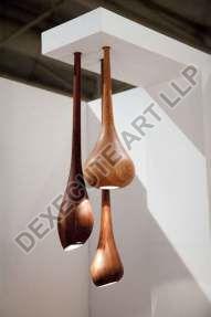 Wooden Drop Hanging Light