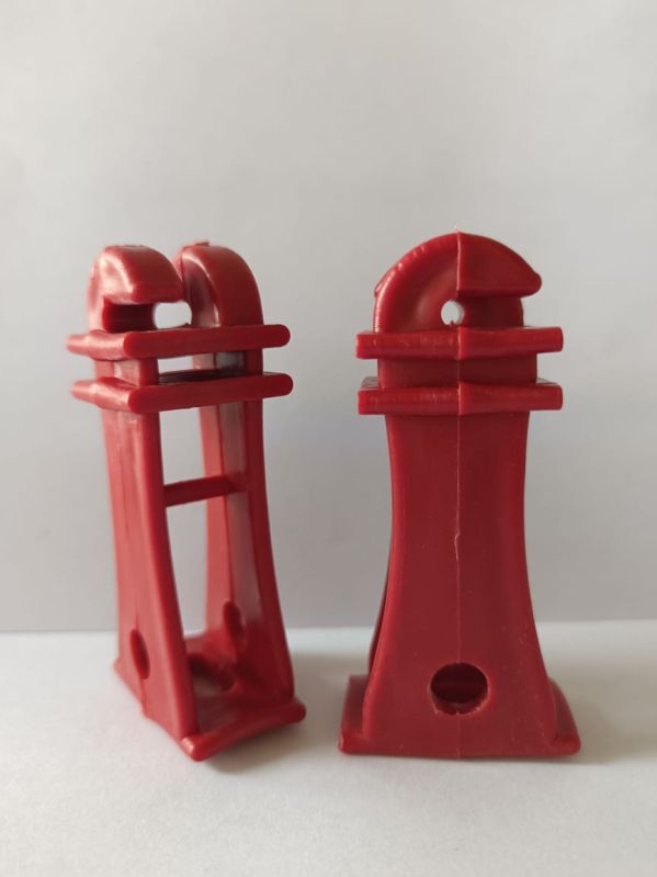 Rectangle Plastic Red Hook Insulator, for Fencing