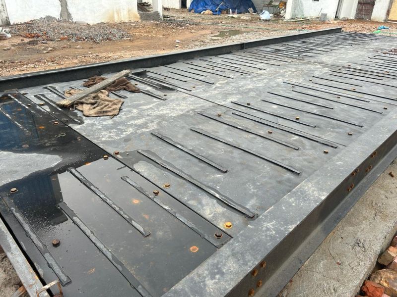 Garima Mild Steel Pit Less Weighbridge, for Loading Heavy Vehicles, Size : 3x16mtr