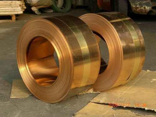 Golden Beryllium Copper Strip, for Industrial Use, Feature : Flexible Light, Stable Performance