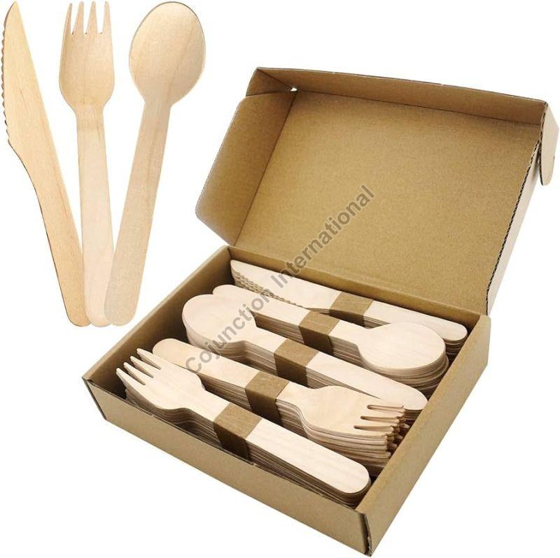 Disposable Wooden Cutlery Set