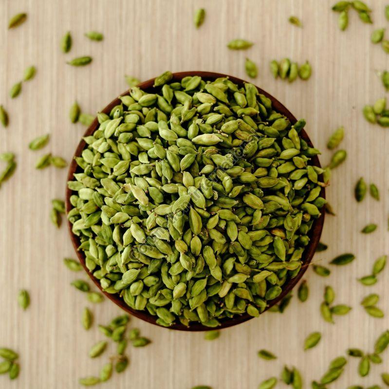 Solid Raw Natural Green Cardamom, for Cooking, Spices, Variety : Bold