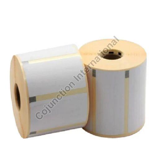 Plain Matte Lamination Laser Cutting Paper Thermal Label, Packaging Size : 100 Meter