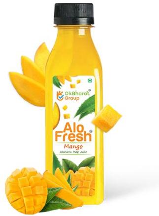 AloFresh Mango Alovera Pulp Juice for Drinking