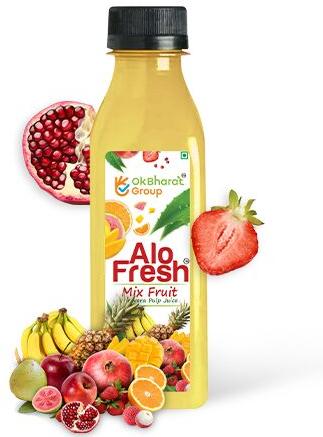 Mix Fruit Alovera Pulp Juice for Drinking