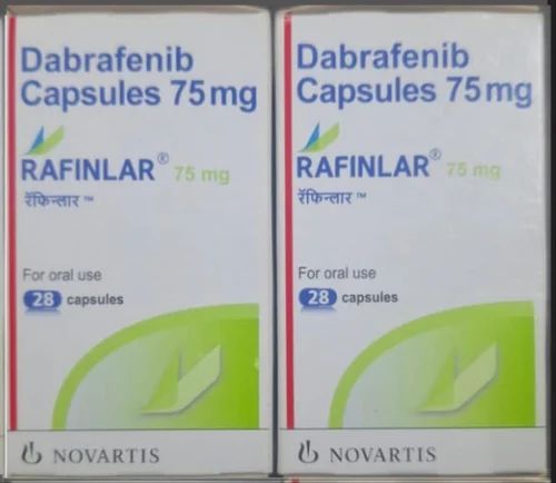 Rafinlar Capsules, Composition : Dabrafenib (75mg)