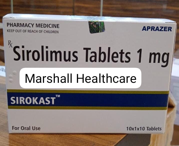 Sirolimus Tablets, Packaging Type : Blister