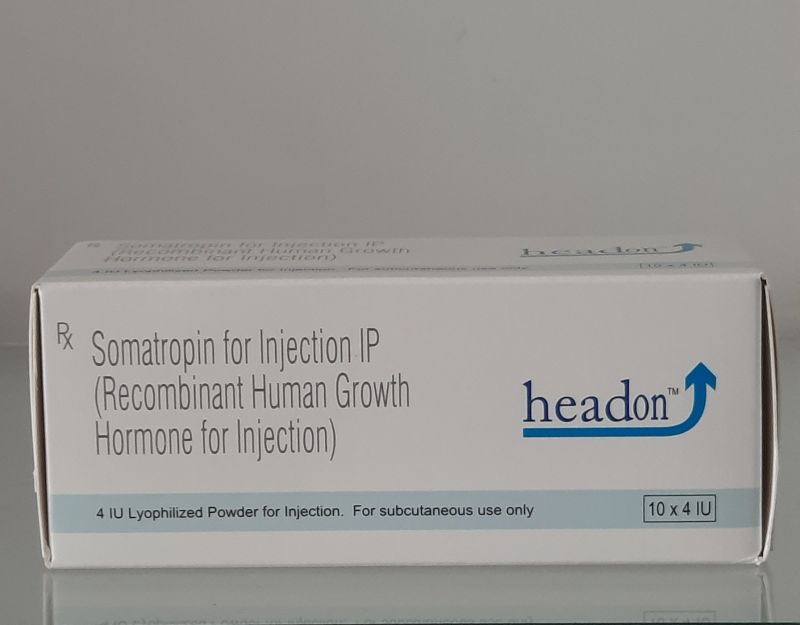 Somatropin Injection, for Clinical, Hospital, Form : Liquid