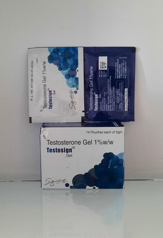 White Testosterone Gel, for Hospital, Clinical, Medicine Type : Allopathic